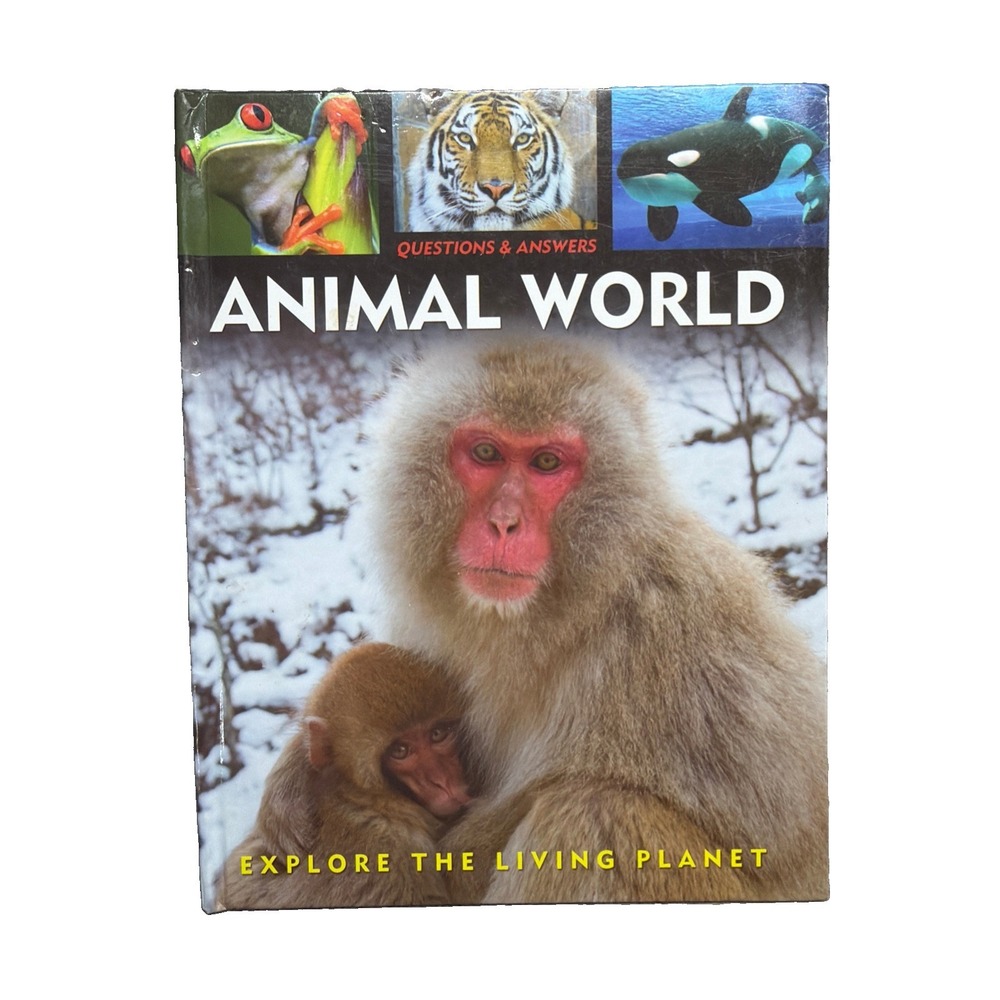 Questions & Answers Animal World Explore The Living Planet Hardback Science Book